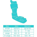 Vive Health Soft Night Splint, Adjustable Foot Brace for Plantar Fasciitis, Small, Black