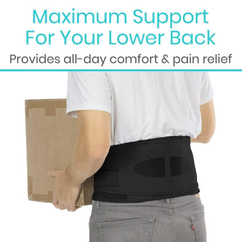 Vive Health Back Brace, Black, X-Large