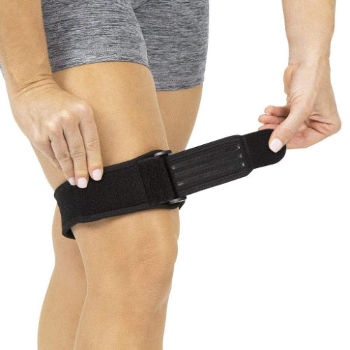 Vive Health IT Band Strap for knee pain relief and targeted compression for IT Band Syndrome, Moovkart.