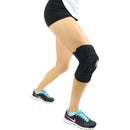 Vive Health Hinged Knee Brace with Removable Splints, Open Patella Support, Small Black
