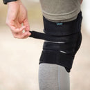 Vive Health Hinged Knee Brace with Removable Hinges, Open Patella, Left/Right Black, 2 pack