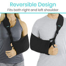 Vive Health Arm Sling with Mesh Pockets, Reversible, Padded, Thumb Loop