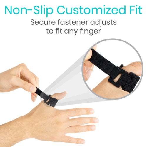 Vive Health Trigger Finger Splint, Black