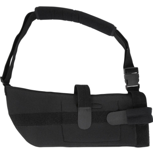 Vive Health Abduction Sling, Removable  Black Pillow, L/R, Mesh W/Pockets