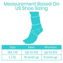 Vive Health Standard Ankle Brace Basic Wrap, Neoprene Support, Fits Left or Right Foot, Black