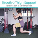 Vive Health Thigh Brace with Nonslip Lining for Quad, Groin and Hamstring Relief, 12 x 25 Inches