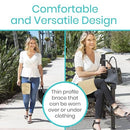 Vive Health Thigh Brace with Nonslip Lining for Quad, Groin and Hamstring Relief, 12 x 25 Inches
