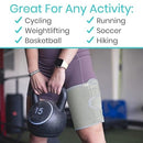Vive Health Thigh Brace with Nonslip Lining for Quad, Groin and Hamstring Relief, 12 x 25 Inches