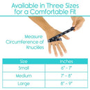 Vive Health Open Finger Arthritis Gloves, Compression Support for Swollen or Painful Hands, Small