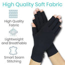 Vive Health Arthritis Gloves, Black Large, provide support for carpal tunnel and joint pain relief. Moovkart