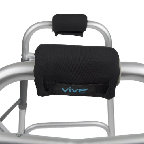 Vive Health Walker Grip Pads, Black, 1 Pair