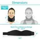 Vive Health Cervical Collar, 3 Inches, Black