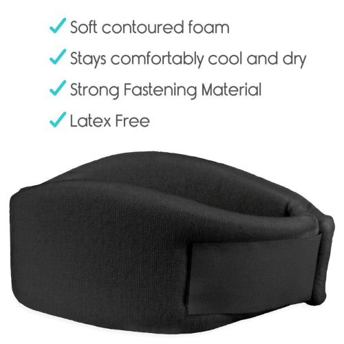 Vive Health Cervical Collar, 3 Inches, Black
