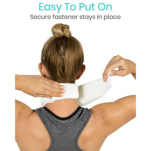 Breathable Foam Neck Brace by Vive Health for pain relief, Moovkart