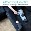 Vive Health Ankle Ice Wrap, 3 Hot and Cold Gel Packs, Reversible
