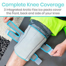 Vive Health Knee Ice Wrap, Gray