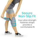 Vive Health Knee Ice Wrap, Gray