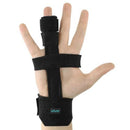 Vive Health Extended Trigger Finger Splint, Any Finger, 3 Straps, Black