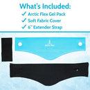 Vive Health Head Ice Wrap, Hot/Cold Gel Pack with Snaps