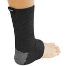 Vive Health Ankle Sleeves Charcoal, Large, Black
