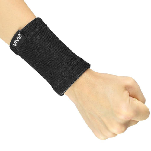 Vive Health Wrist Sleeves, Large, Black