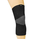 Vive Health Bamboo Knee Sleeves, Large Black, Compression Support for Joint Pain Relief and Mobility