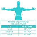 Vive Health Hernia Belt Slim Profile, Small with 2 Removable Pads for Inguinal Support Relief