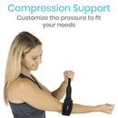 Vive Health Tennis Elbow Strap, Black Neoprene Support, Adjustable Compression for Pain Relief