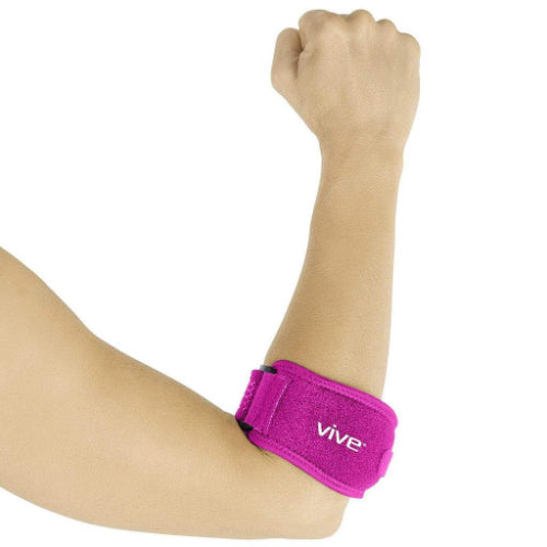 Vive Health Tennis Elbow Strap, Pink