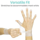 Vive Health Gel Thumb Support Brace, White, Flexible Compression for Wrist Pain Relief