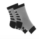 Two pairs of breathable Vive Health Ankle Compression Socks to reduce heel and arch pain, Moovkart