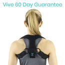 Vive Health Posture Corrector, Small for Shoulder Alignment, Neck Relief and Upright Back Support
