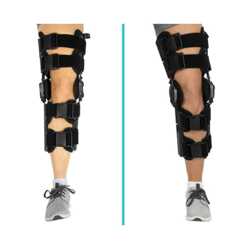 Vive Health Rom Knee Brace, Open Fit Aluminum