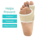 Vive Health Bunion Splint, Beige, Pair for Big Toe Support, Hallux Valgus Correction and Pain Relief