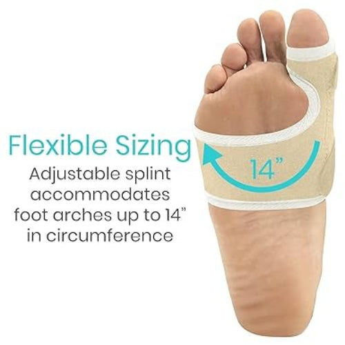Vive Health Bunion Splint, Beige, Pair