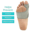 Vive Health Bunion Splint, Gray, Pair for Big Toe Support, Hallux Valgus Correction and Pain Relief