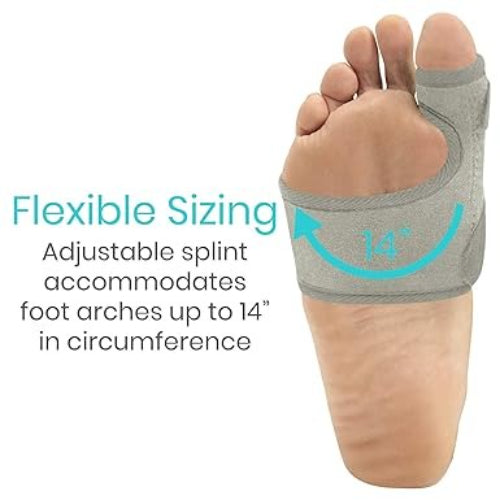 Vive Health Bunion Splint, 1 Pair, Grey