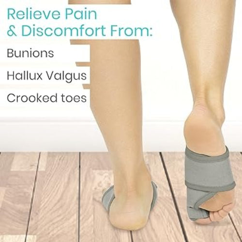 Vive Health Bunion Splint, 1 Pair, Grey