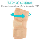 Vive Health Elbow Brace with Dual Straps and Reversible Design for Strain and Tendonitis Relief
