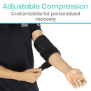Vive Health Elbow Brace with Silicone Pad, Compression Support for Tennis Elbow and Joint Pain Relief