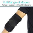 Vive Health Elbow Brace with Silicone Pad, Compression Support for Tennis Elbow and Joint Pain Relief
