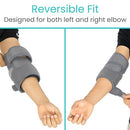 Vive Health Elbow Brace with Dual Straps and Reversible Design for Strain and Tendonitis Relief