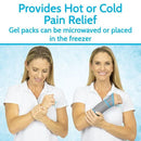 Vive Health Wrist Ice Wrap with Gel Pack, Hot and Cold Therapy and Adjustable Compression Support