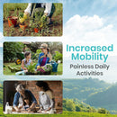 Vive Health Adjustable Shoulder Brace for Dislocation Bursitis and Injury Recovery Support