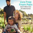 Vive Health Adjustable Shoulder Brace for Dislocation Bursitis and Injury Recovery Support