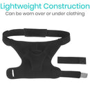 Vive Health Shoulder Support Brace, Small Black for Tendonitis, Sprains and Rotator Cuff Support