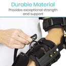 Vive Health ROM Elbow Brace with Hinge Dial and Adjustable Padded Shoulder Strap, Right Arm