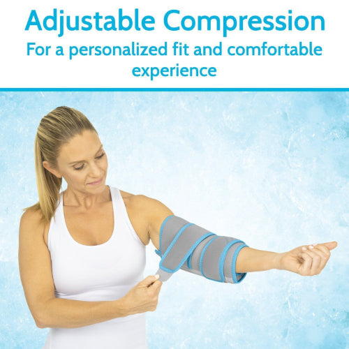 Vive Health Elbow Ice Pack Wrap, 4 Hot/Cold Packs