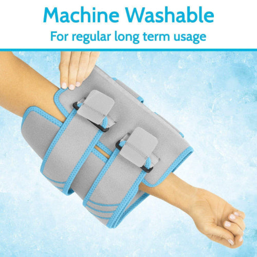 Vive Health Elbow Ice Pack Wrap, 4 Hot/Cold Packs