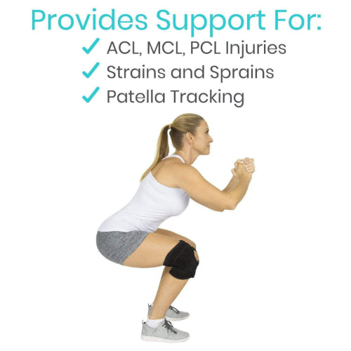 Vive Health Knee Brace - Low-Profile, Adjustable Support
